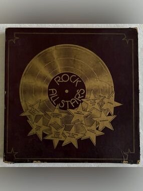 Vintage Rock All Star Vinyl Record Set Columbia House Classic Legend Collectible